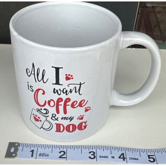 Greenbrier International, Inc. Set of 3 Ceramic Dog Themed Coffee Mugs 4" Tall - Picture 14 of 16